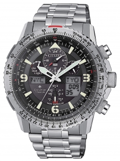 Citizen JY8100-80E SKYHAWK  super titanio